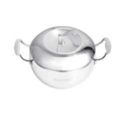 NỒI TÁO INOX BA LỚP BẾP TỪ TICOOK